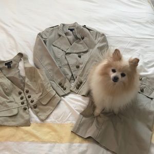 H&M Size 4 Blazer/Skirt/Vest